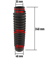 Manschette für Frontteleskope JAWA 350 Typ 638, 639