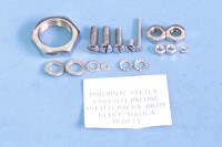 Jawa 250 komplettes Motorrad-Schraubenset Kyvačka-polierter Edelstahl