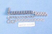 Jawa 250 komplettes Motorrad-Schraubenset Kyvačka-polierter Edelstahl