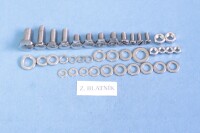 Jawa 250 komplettes Motorrad-Schraubenset Kyvačka-polierter Edelstahl