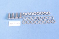 Jawa 250 komplettes Motorrad-Schraubenset Kyvačka-polierter Edelstahl