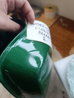 Tank + Seitendeckel Simson S51 Elektronik – grün – BESCHÄDIGT