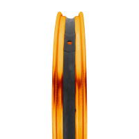 Komplettrad – Simson S51 – Felge gold eloxiert 1,6×16 – verchromte Speichen – MZA