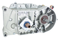 Halbmotor Simson S70 / S83 mit 4-Gang-Getriebe – MZA, silber (Ø 54,1 mm)