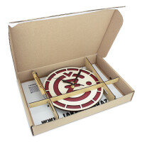 Holzuhr – Logo ČZ, 20 cm