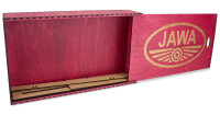 Holz-Geschenkbox für Jawa-Uhren – rot