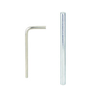 Simson Gasdruckstoßdämpfer hinten – schwarz/gold (Modell 2025) – Set