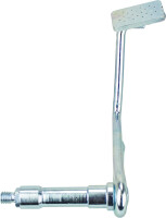 Hinterradbremshebel Pionýr 05 (für Abdeckungen) - hoch - PROFI