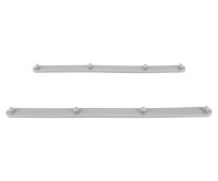 Gummis Trittbrett Pionier – Satz (lang + kurz) – grau