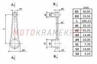 Pleuelsatz Pionier 550/555