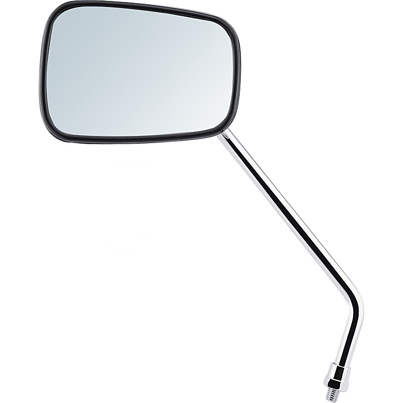 Spiegel oval (eckig) M8 Chrom - Import