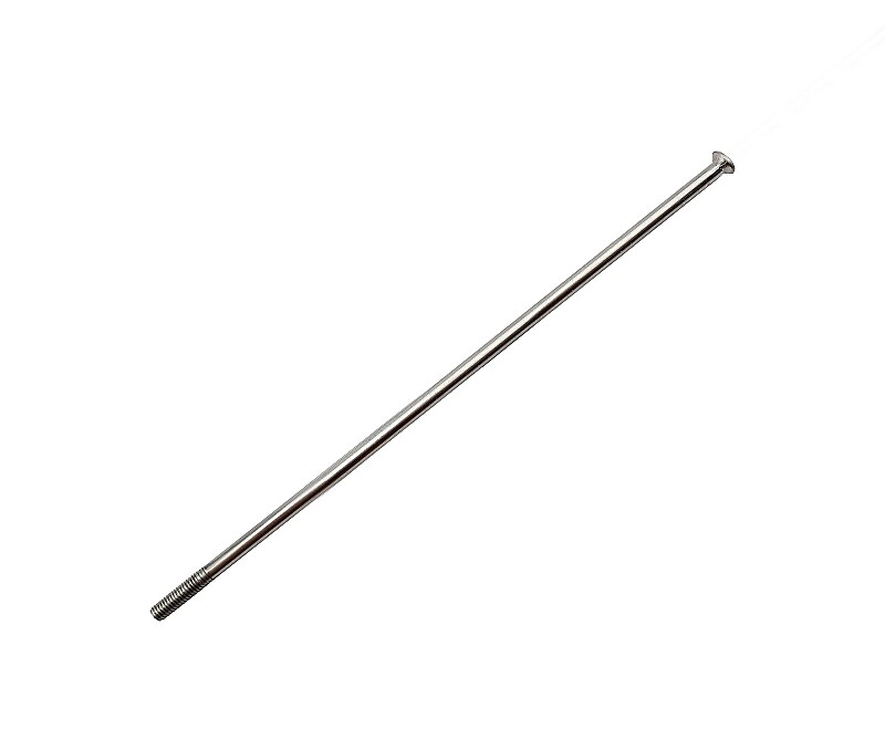 Radspeiche M4 x 138 Edelstahl - gerade