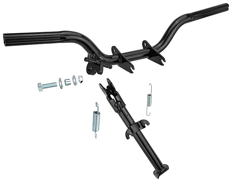 Fußrastenhalter Simson S51 Enduro + Seitenständer - Set