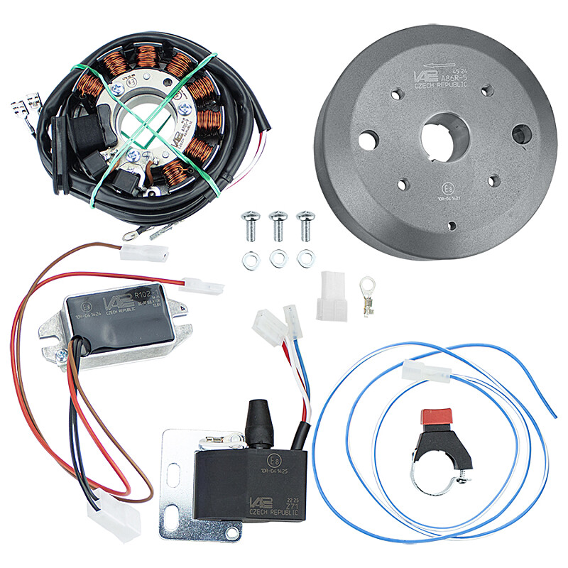 Kontaktlose Zündung für ČZ 380 Typ 514 Enduro