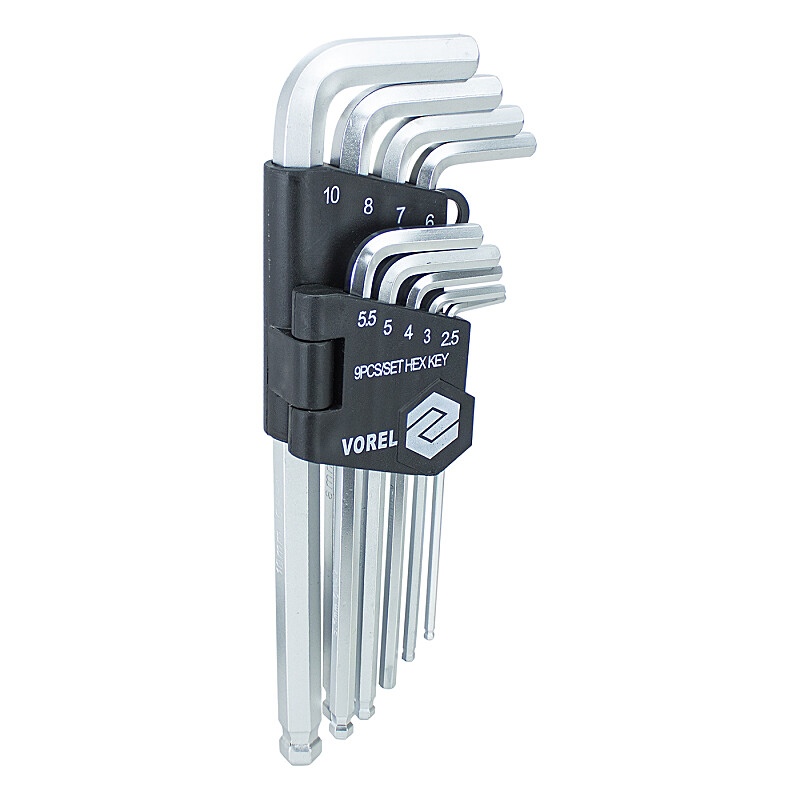 Inbusschlüssel Satz 9 Stück