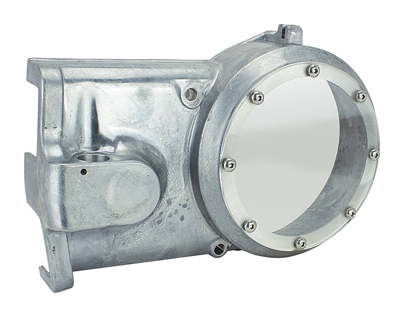 Motordeckel Simson – Aluminium – rechts mit Schauglas