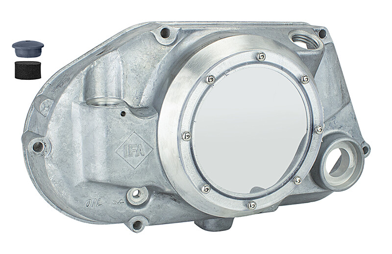 Kupplungsdeckel für Tachowellenantrieb Simson – mit Schauglas