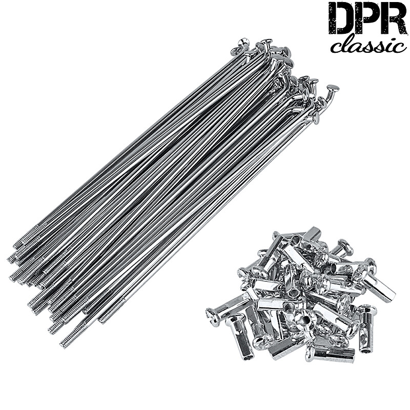 Radspeichensatz Pionier 20, 21, 23 - Chrom - DPR