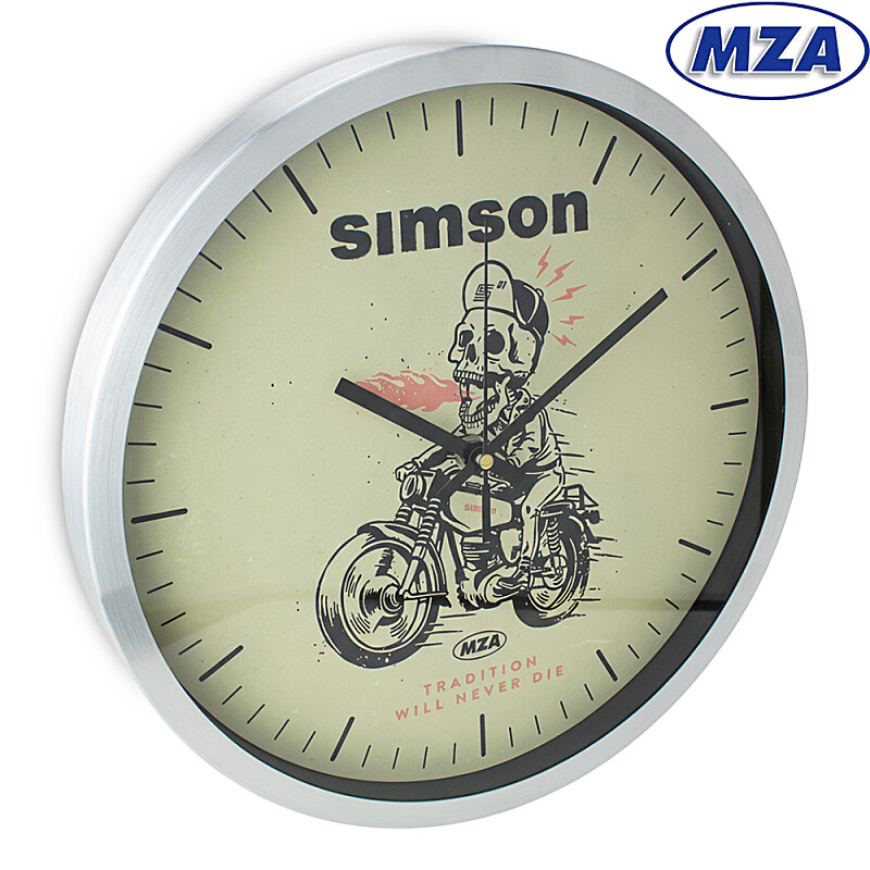 Wanduhr Simson - MZA