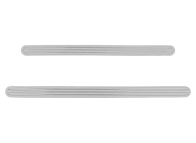 Gummis Trittbrett Pionier – Satz (lang + kurz) – grau