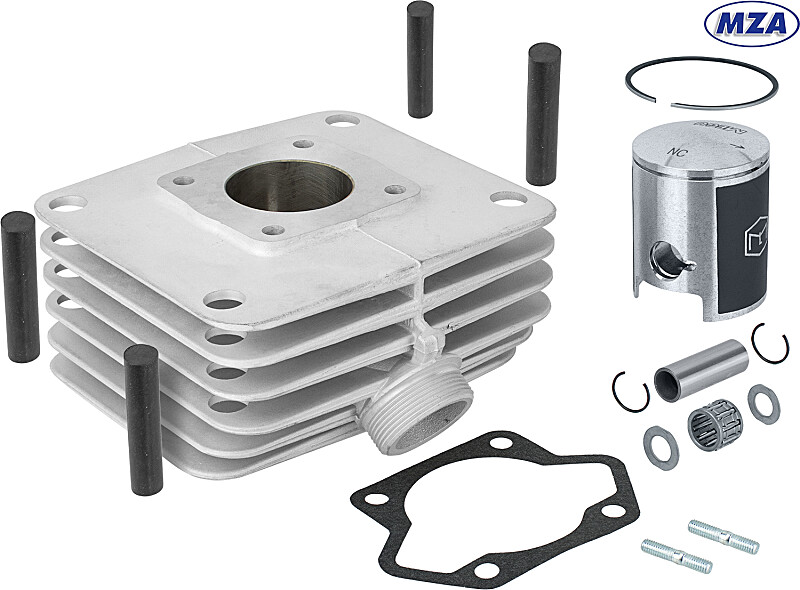 Zylinder 60 ccm Simson mit Nikasil-Beschichtung – MZA – Set
