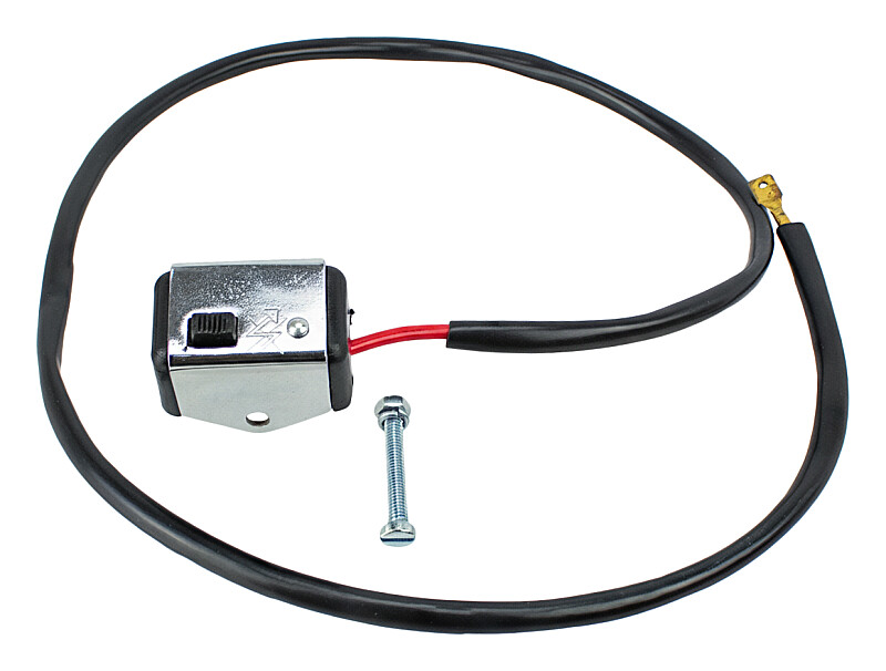 Kurzschlussschalter Babetta – verchromt – komplett