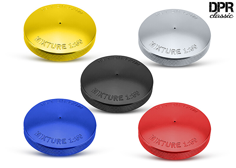 Tankdeckel Simson – eloxiertes Aluminium – DPR