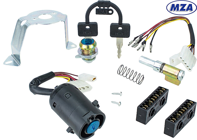 Schlosssatz komplett Simson S50, S51, S70 – MZA