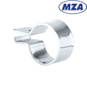 Klemmschelle für Auspuff ETZ 125, 150 - vorne - Chrom - MZA