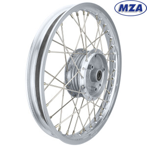 Komplettrad Simson S51 Alufelge 1,6 x 16 (Edelstahlspeiche) - MZA