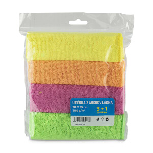 Schwedisches Mikrofasertuch - 30 x 35cm - Set (4 Stücke)