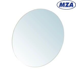 Spiegelglas rund (95mm) - flach - DDR