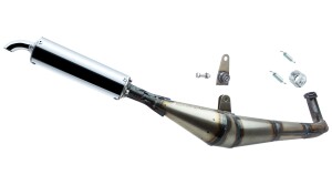 Auspuff - Sport - Simson - RESO D32 mit Kugelflansch