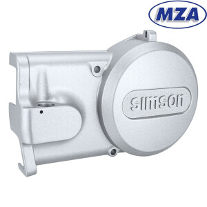 Motordeckel Simson AL, rechte Seite, silber
