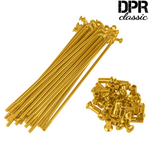 Radspeichensatz Simson für 16-Felgen (M3,5x143,5) – Gold – DPR
