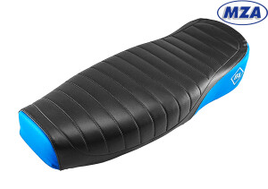 Sitzbank komplett Simson S51 Enduro – schwarz/blau – MZA