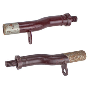 Rohr für vordere Fußrasten Jawa/ČZ 125/150 – 351, 352 – original – Set