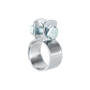 Auspuffschelle vorne Pionier – Chrom