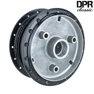 Radnabe (Trommel) für Vorder- und Hinterrad Simson S51 – DPR (schwarz)